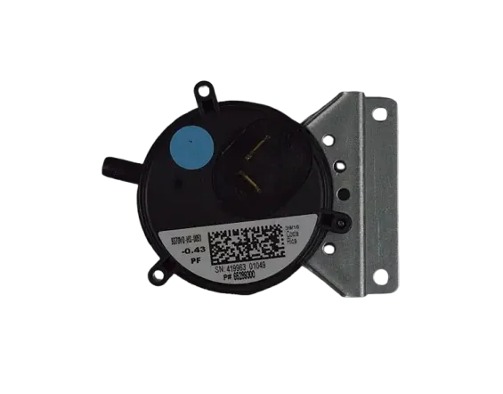 LENNOX PRESSURE SWITCH SINGLE PORT 0.43" WC SPST Air Pressure Switch, Air Proving