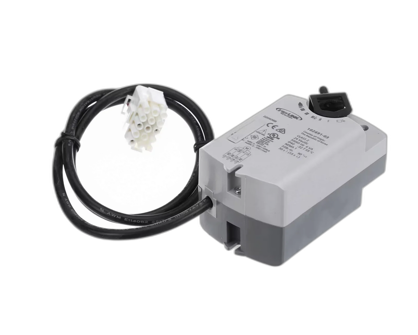 LENNOX DAMPER ACTUATOR MOTOR, 24VAC/VDC, 50/60HZ, 6 VA Blower Motors, Fan, Run Capacitors