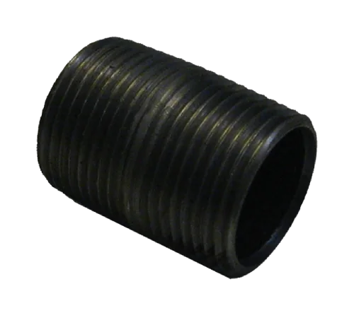 3/4" BLACK MALLEABLE STEEL CLOSED NIPPLE Steel Fittings