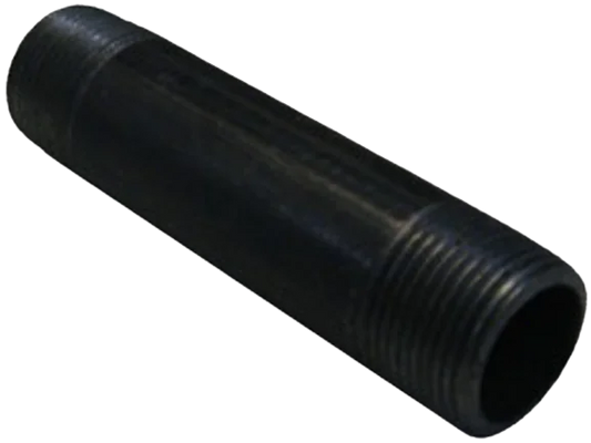 3/4" X 4" BLACK MALLEABLE STEEL NIPPLE Steel Fittings