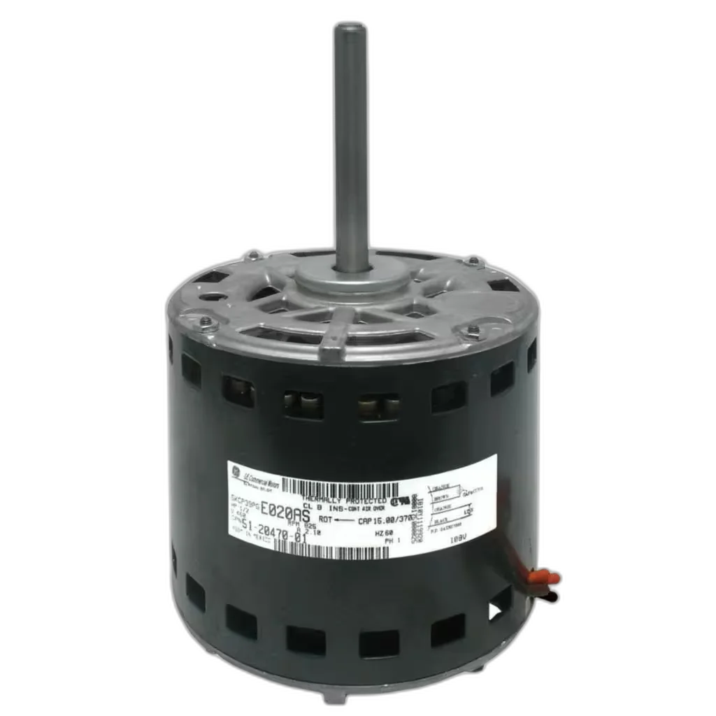 Blower Motor, 208/230V, 60HZ, 1PH, 1100RPM, 1/2HP Blower Motors, Fan, Run Capacitors