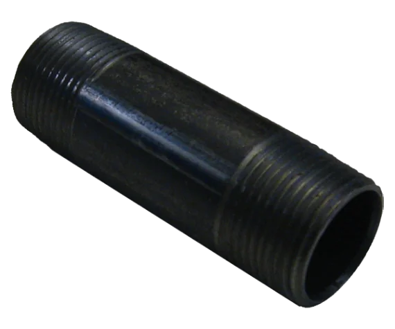 3/4" X 3" BLACK MALLEABLE STEEL NIPPLE Steel Fittings