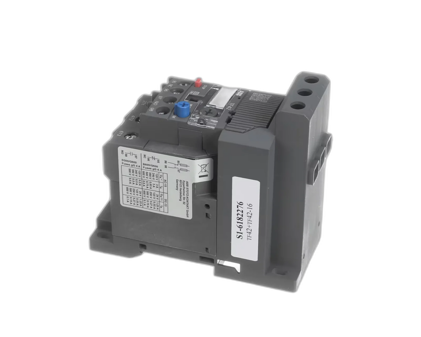 Thermal Overload Relay, 3 Pole, 13 - 16A, 600V Electrical, Transformers, Relay